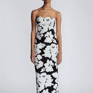 Leila Rose Floral Embroidered Lace Natasha Dress